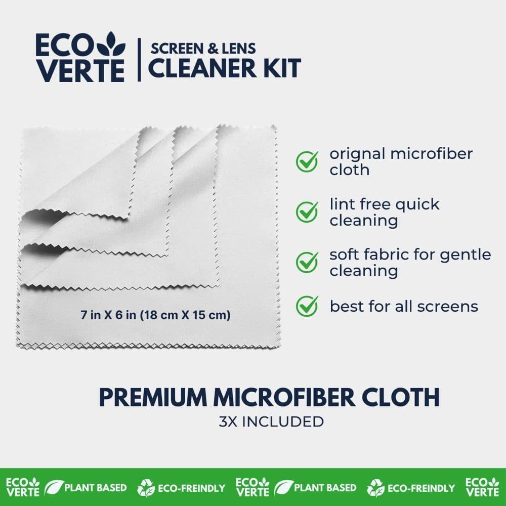 Eco Verte Plant-Based Screen & Lens Cleaning Kit 3-Pack — view 2