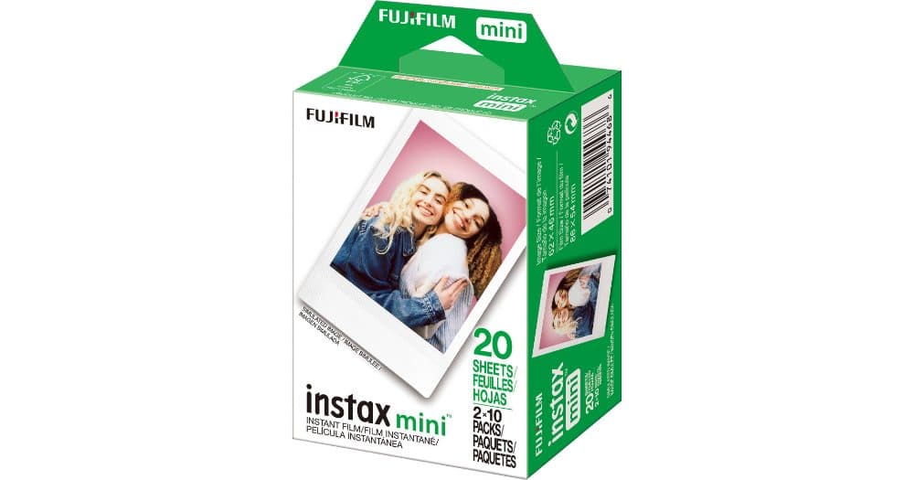 Fujifilm INSTAX Mini SHEET PACK OF 20 — view 2