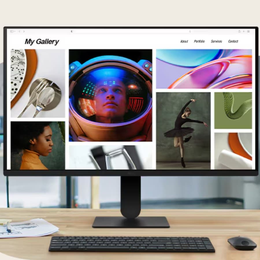LG 27U411A-B Monitor, 27" IPS Display, FHD Display, 120Hz Refresh Rate — view 3