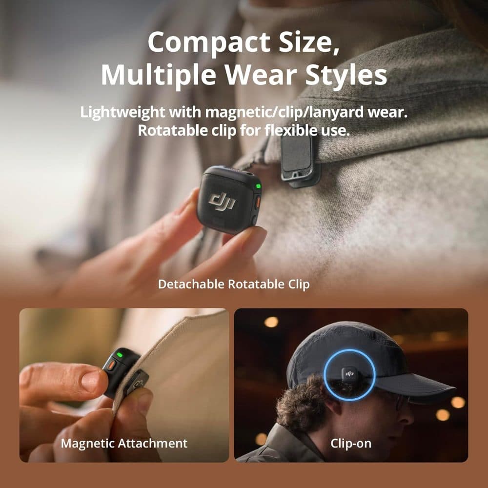 DJI Mic 3 (2 TX + 1 RX + Charging Case) — view 5
