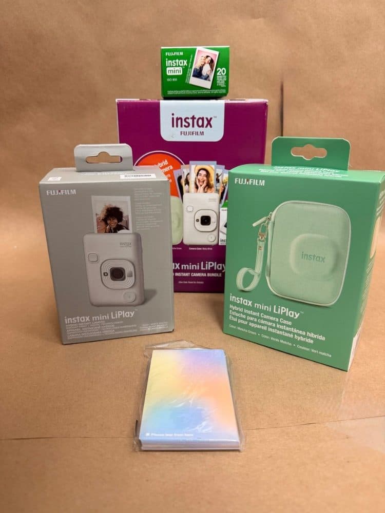 FUJIFILM INSTAX MINI LiPLAY INSTAX CAMERA GIFT BUNDLE — view 2