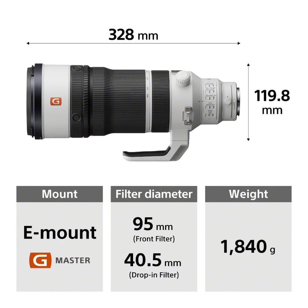 Sony SEL100400MC | FE 100-400mm F4.5 GM OSS — view 3