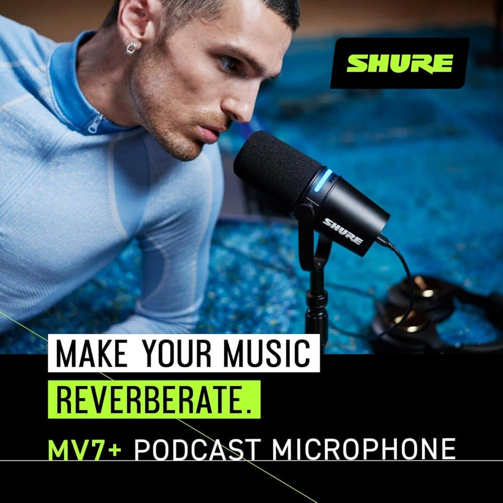Shure MV7+ Podcast Microphone Bundle — view 5