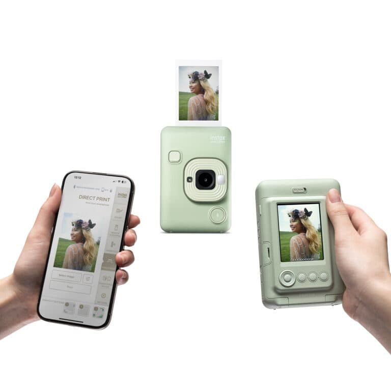 FUJIFILM INSTAX MINI LiPLAY INSTAX CAMERA GIFT BUNDLE — view 3