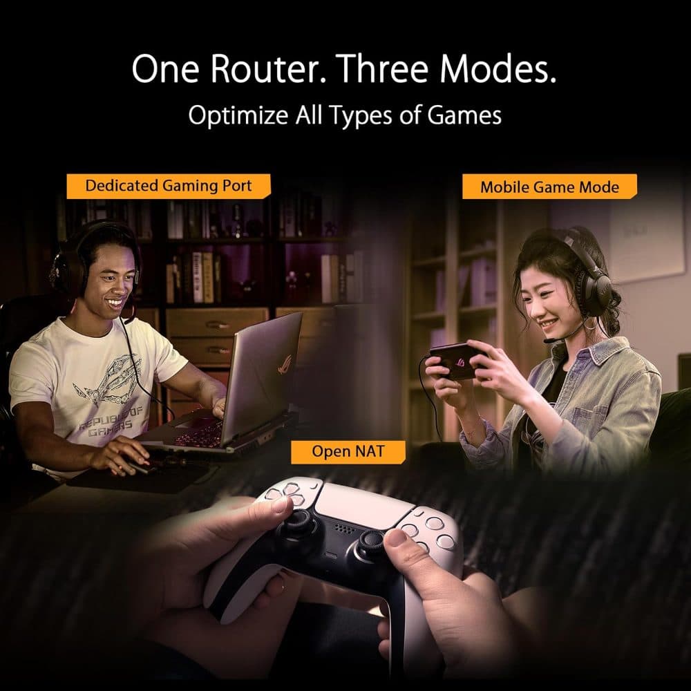 ASUS TUF Gaming BE3600 Dual-band Wireless Router 7 — view 9