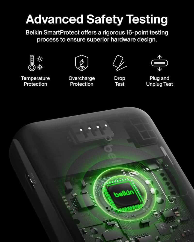 Belkin Boostcharge Plus 10K Portable with 2 cables — view 8