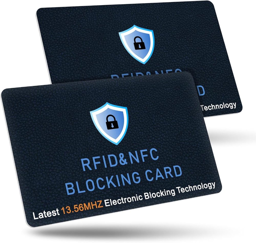 RFID Blocking Card, Debit Credit Card Protector