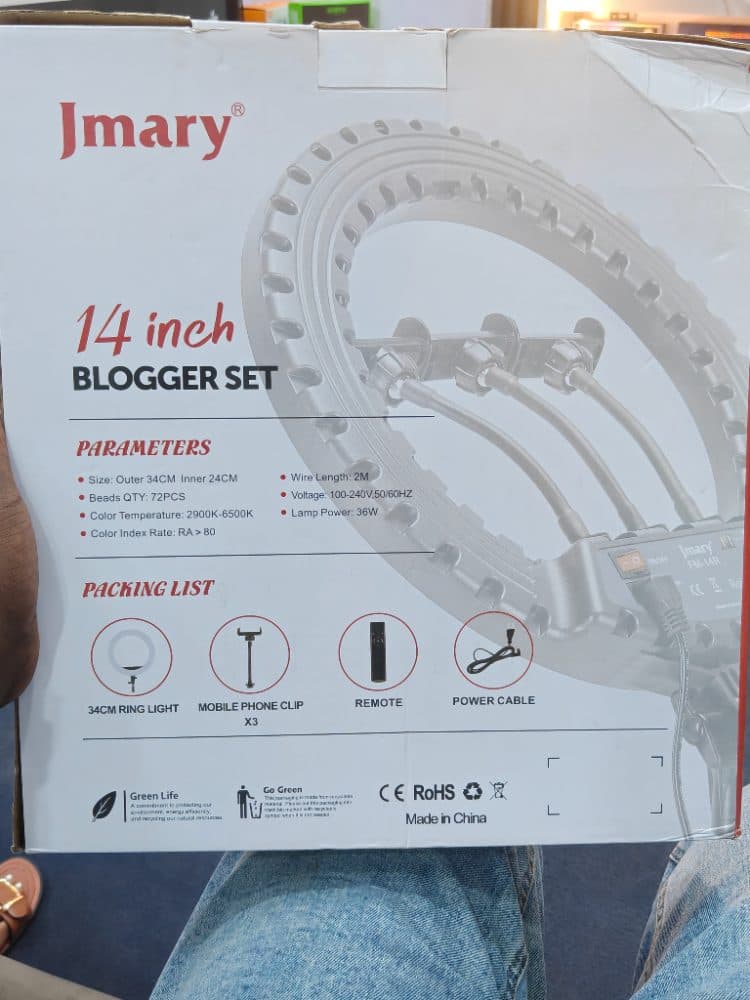 Jmary FM-14R 14 inch Selfie Ring Light — view 4