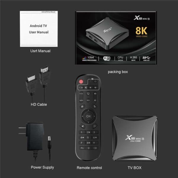 X88 Mini 13 Android Smart TV — view 4