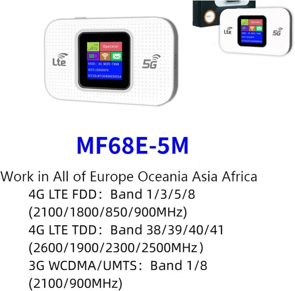 Pro Portable WiFi Router - 5G/4G Mobile WiFi Hotspot — view 6