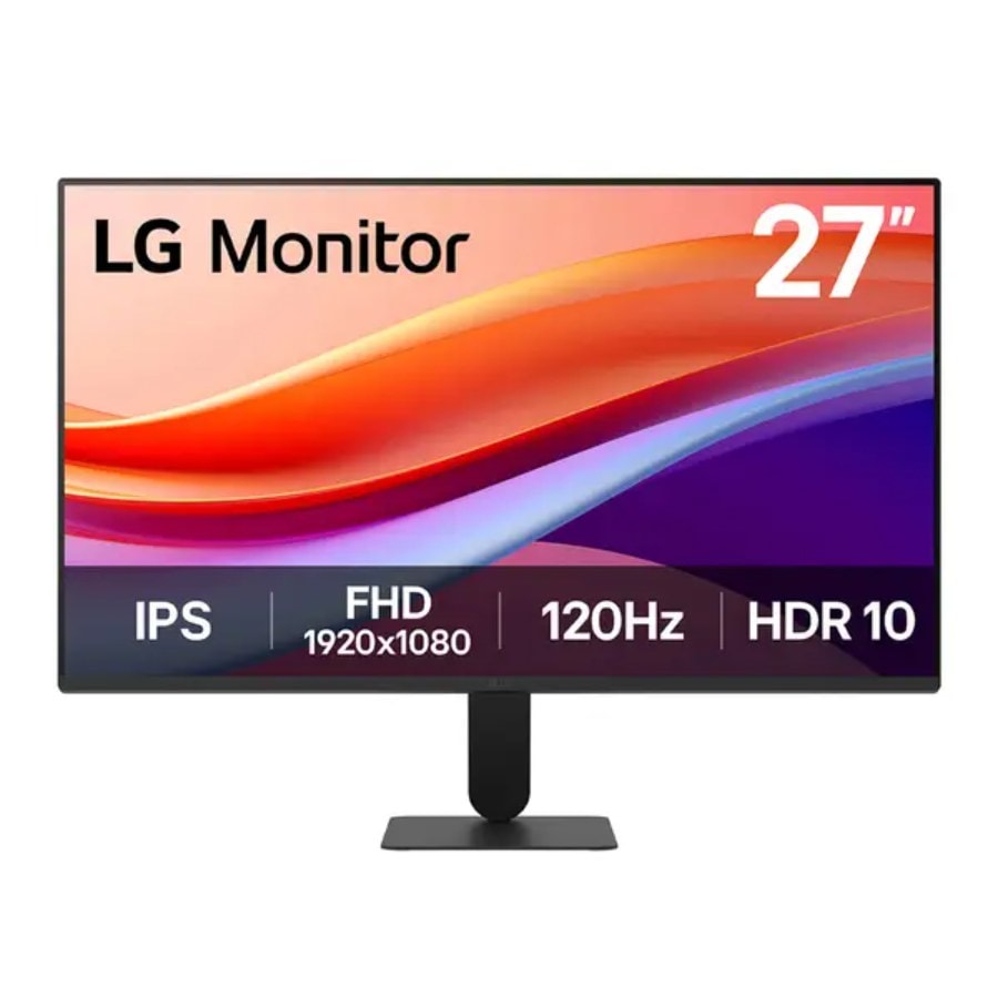 LG 27U411A-B Monitor, 27" IPS Display, FHD Display, 120Hz Refresh Rate