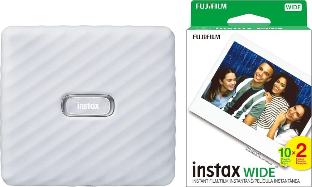 FUJIFILM INSTAX LINK WIDE PHOTO PRINTER BUNDLE — view 1