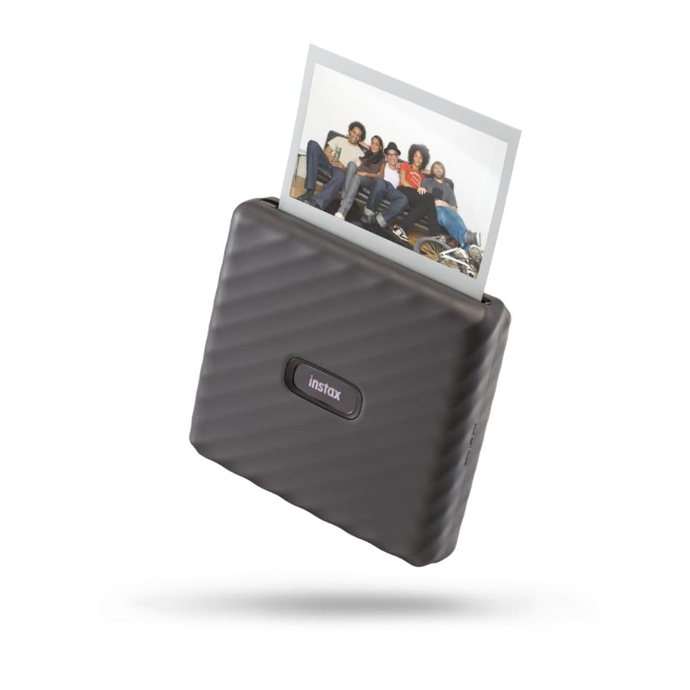 Fujifilm Instax Link Wide Smartphone Printer (Mocha Gray) — view 1