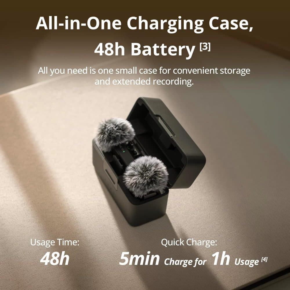 DJI Mic Mini (2TX+1RX+Charging Case) — view 4