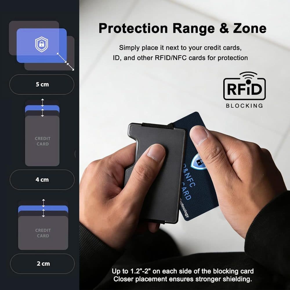 RFID Blocking Card, Debit Credit Card Protector — view 4
