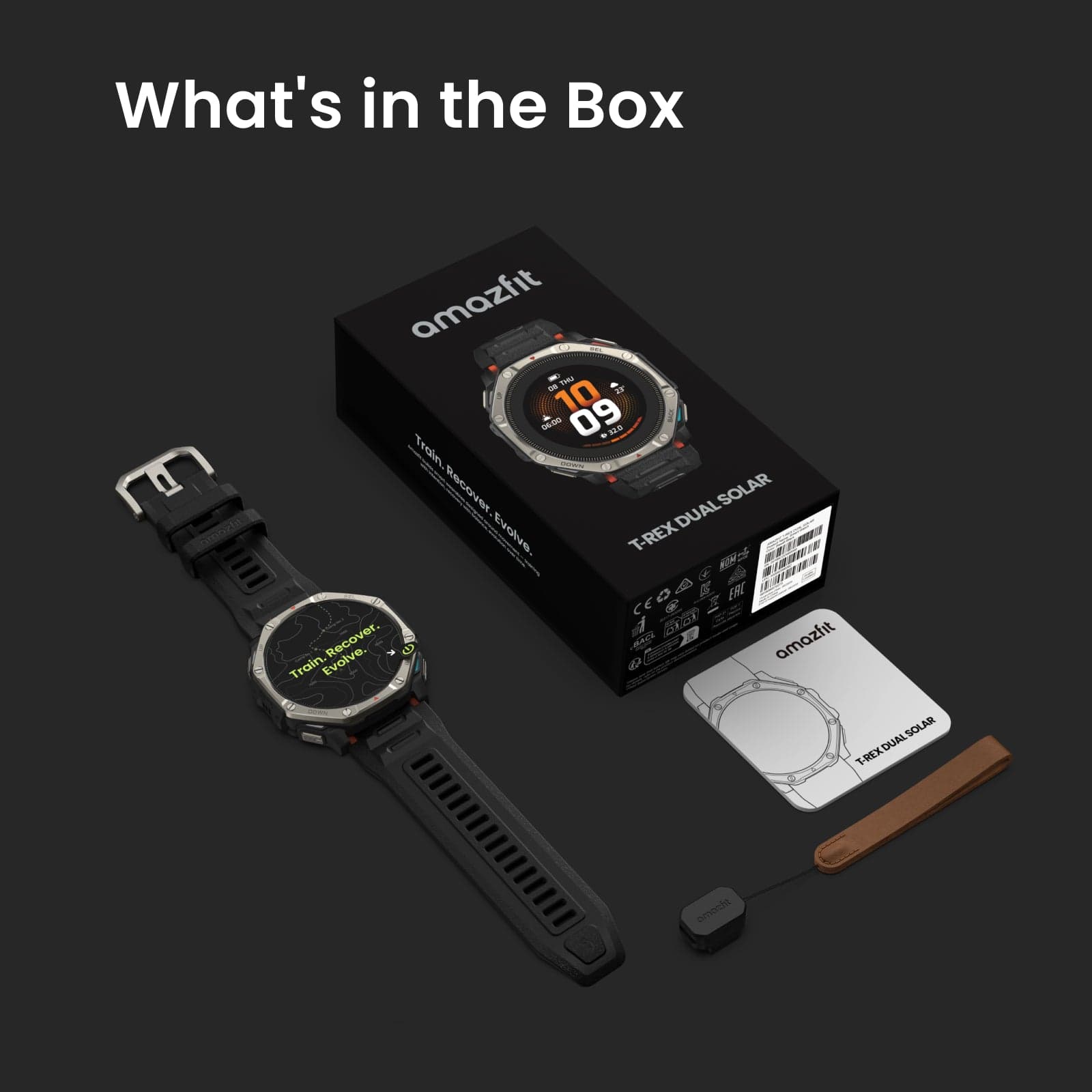Amazfit T-Rex Dual Solar — view 2