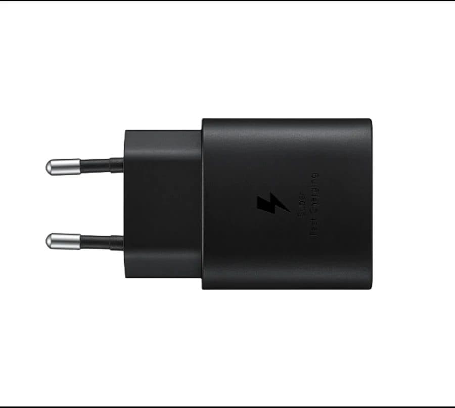 Samsung 25W USB-C Super Fast Charger, PD Power Delivery, Black, Type-C to C Cable — view 5