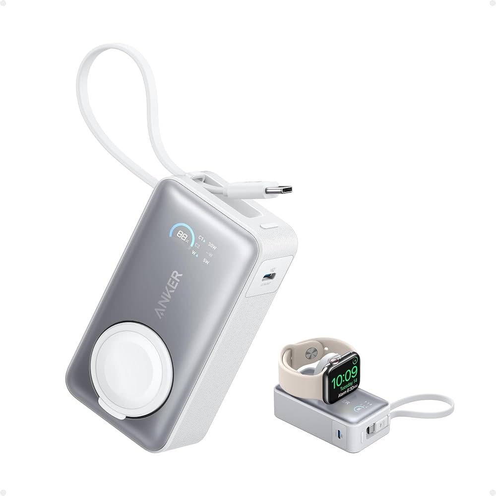 2 Anker MagGo Power Bank (10K, 35W, For Apple Watch)
