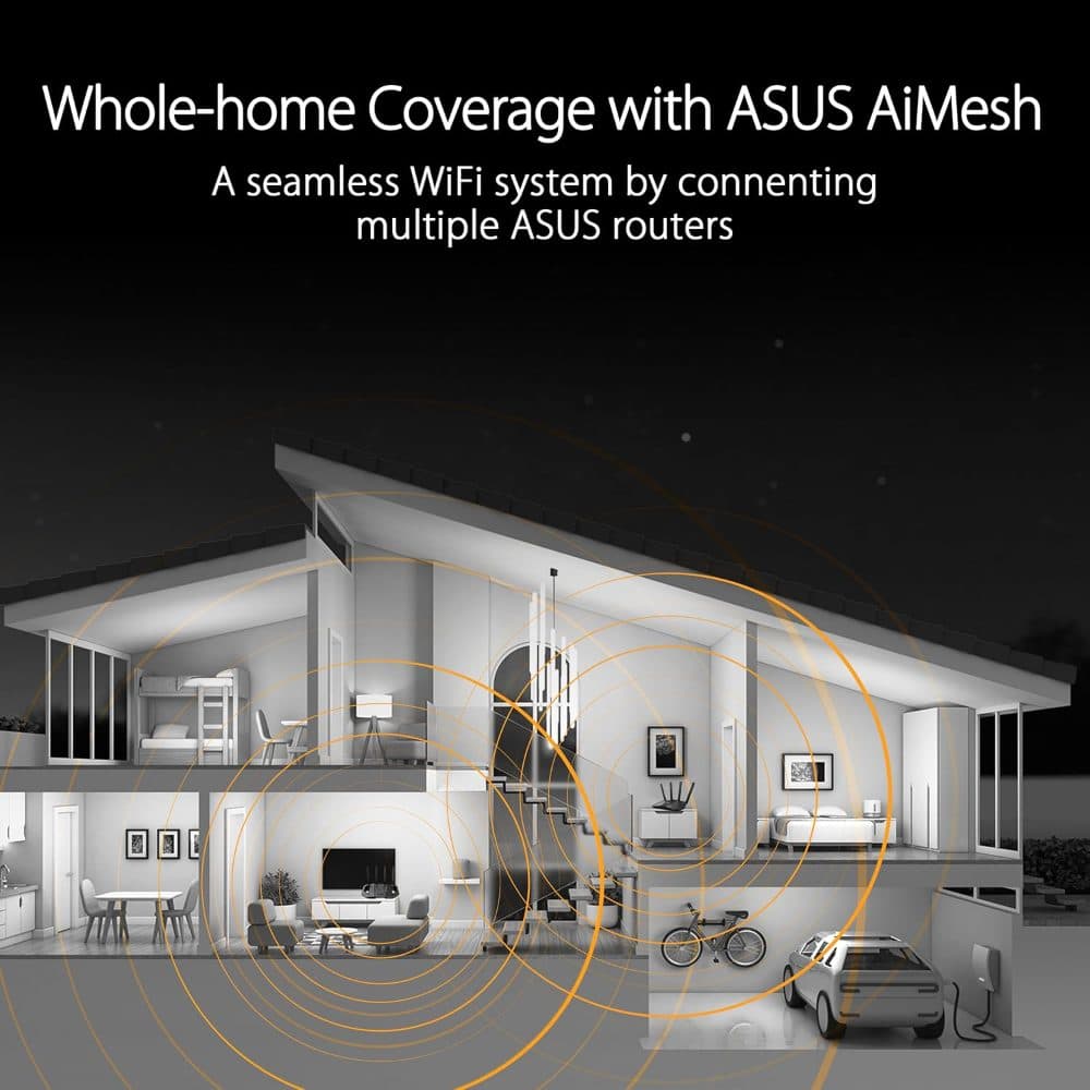 ASUS TUF Gaming BE3600 Dual-band Wireless Router 7 — view 8