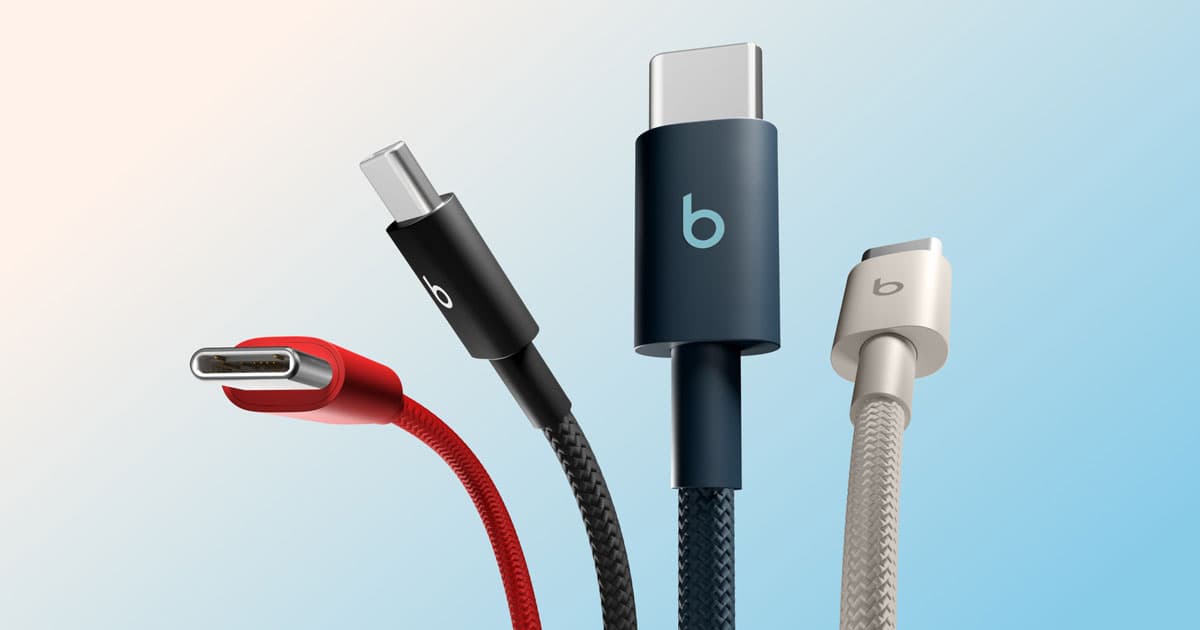 Beats USB‑C to USB‑C Woven Cable (1.5 m / 5 ft) — view 1
