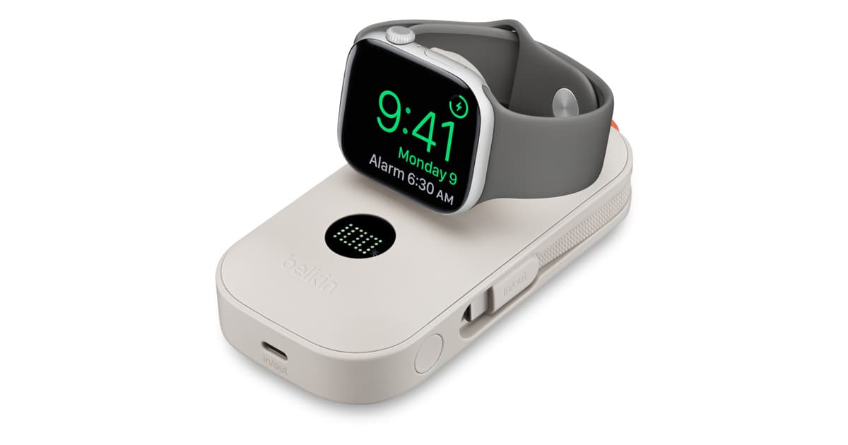 Belkin BoostCharge Pro Power Bank 10K with Apple Watch Charger — view 3