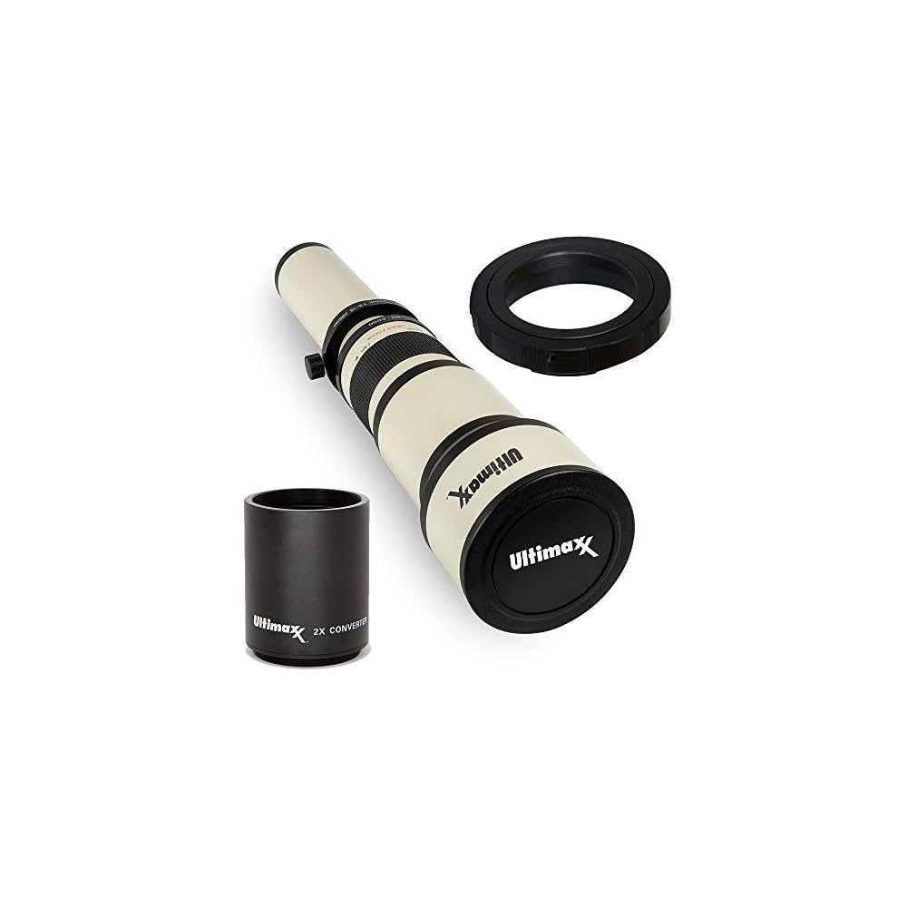 Ultimaxx 650-1300mm (w/ 2X Converter 1300-2600mm) Telephoto Zoom Lens