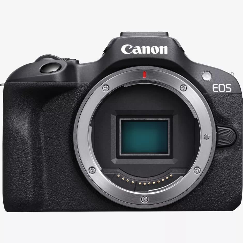Canon EOS R100 Mirrorless Camera + RF-S 18-45mm F4.5-6.3 IS STM Lens — view 2