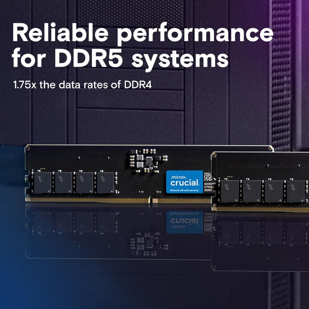 Crucial DDR5-5600 RAM — Desktop & Laptop — view 4