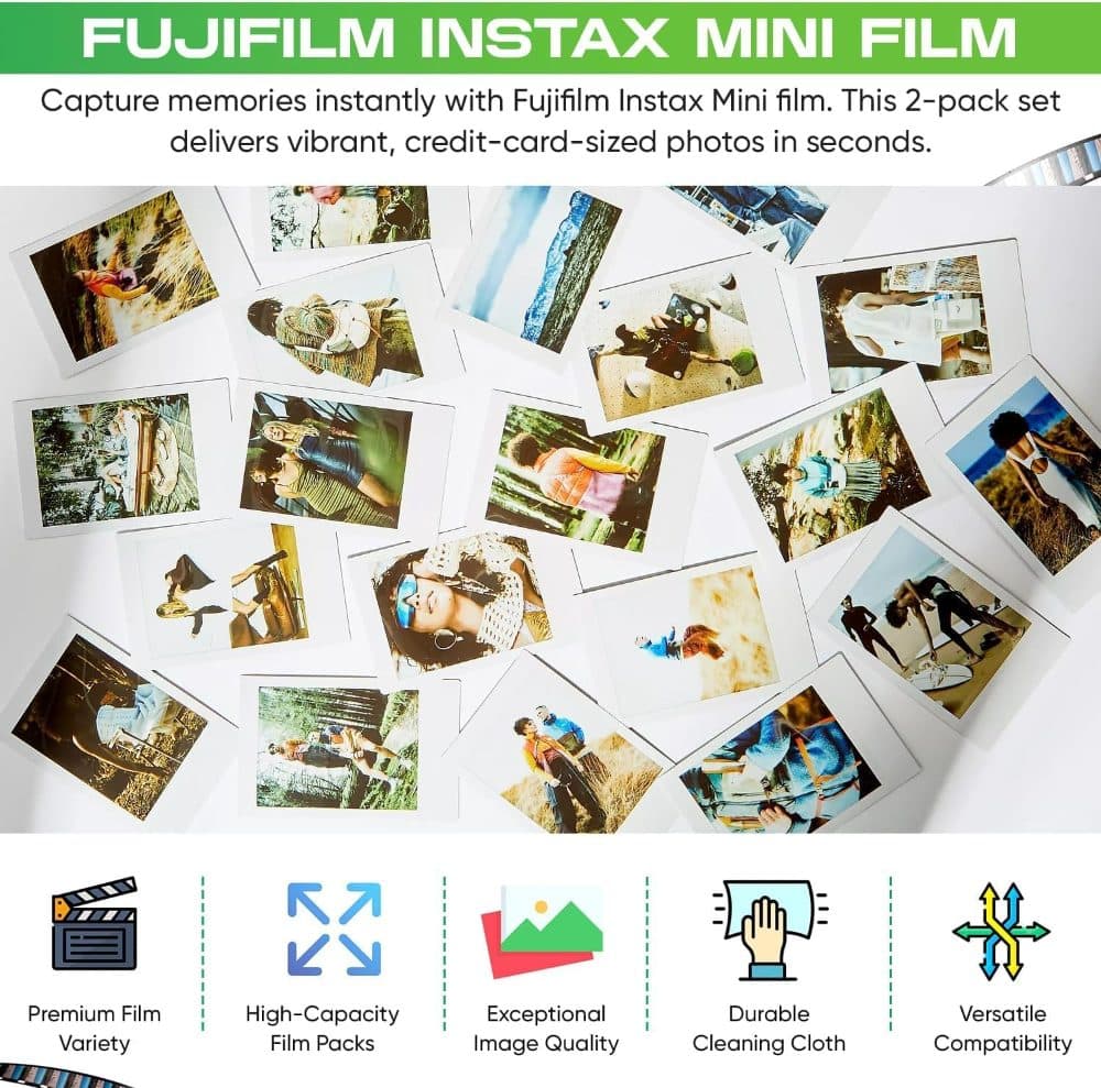 INSTAX SQUARE FILM PACK OF 20 — view 3
