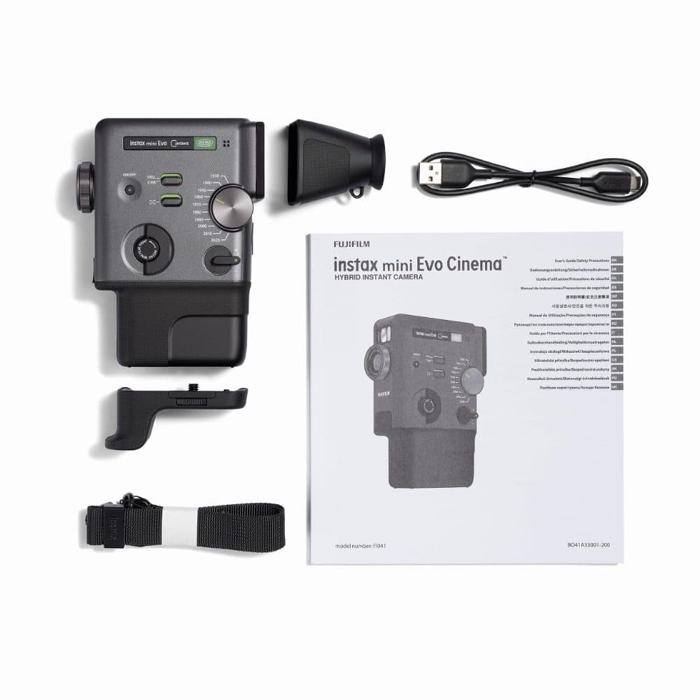 FUJIFILM instax mini Evo Cinema Hybrid Instant Camera — view 3