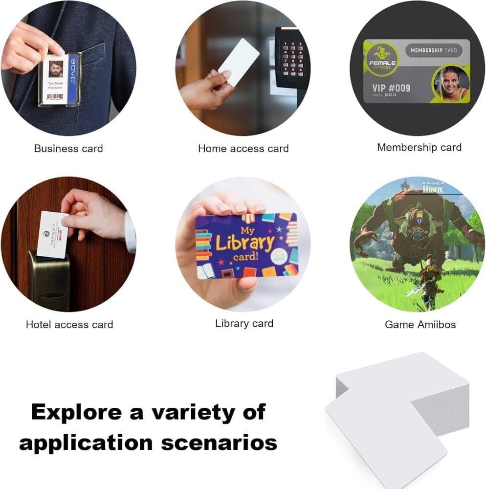 NFC Cards, Blank NFC Tags NTAG215 Cards — view 6