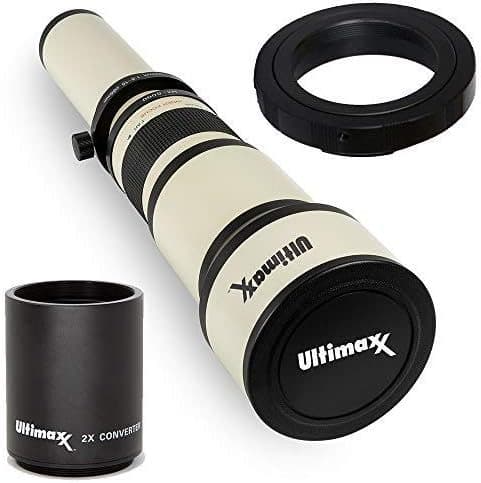 Ultimaxx 650-1300mm (w/ 2X Converter 1300-2600mm) Telephoto Zoom Lens — view 2