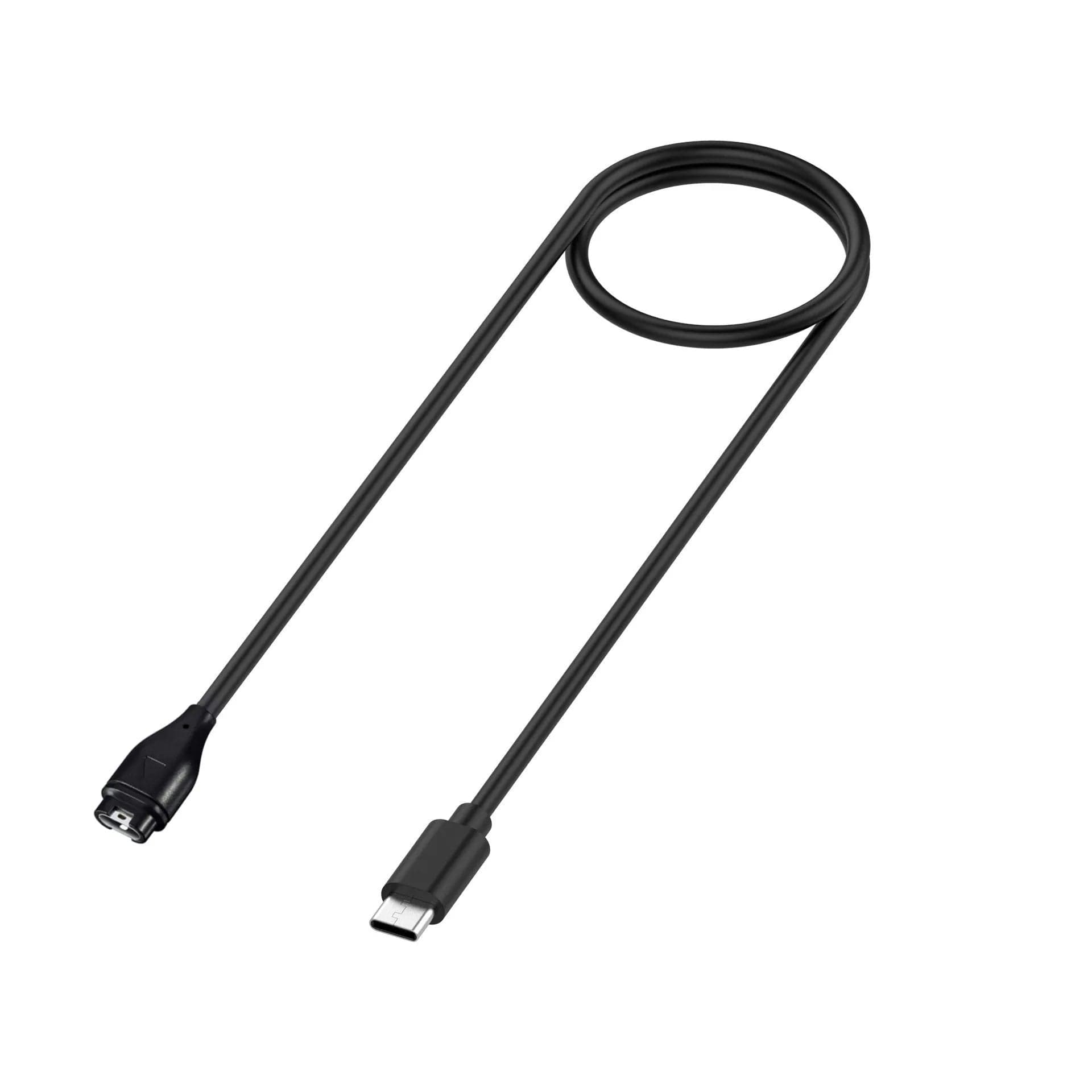 Charger for Garmin Watch — Fenix 8 Pro/E/7/7S/7X/6/6S/6X Pro/5/5S/5X Plus, Vivoactive 6/5/4/3, Forerunner 55/165/245/255/955/965/970, Instinct, Approach S10/S40/S60/S12/S42, Venu (Matte Frosted Black) — view 2