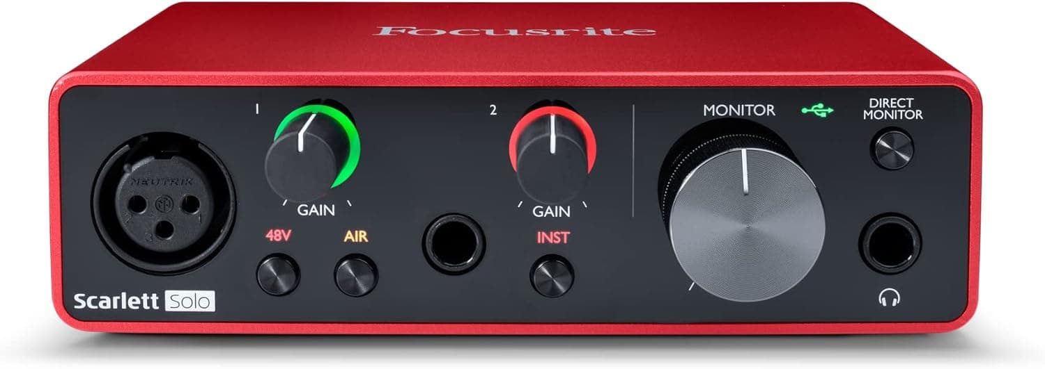 Focusrite Scarlett Solo 4th Gen — view 2