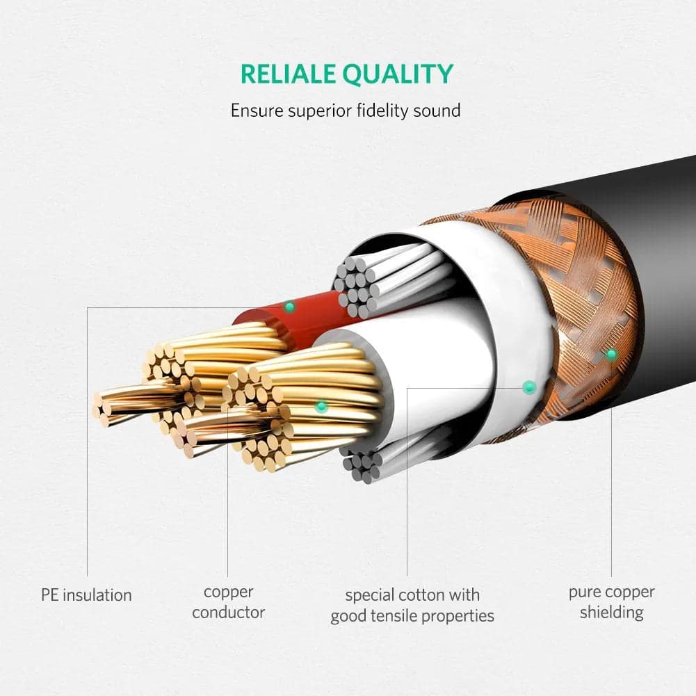 UGREEN XLR Cable Male to Female Microphone Extension Cable for PA System (3M) — view 2
