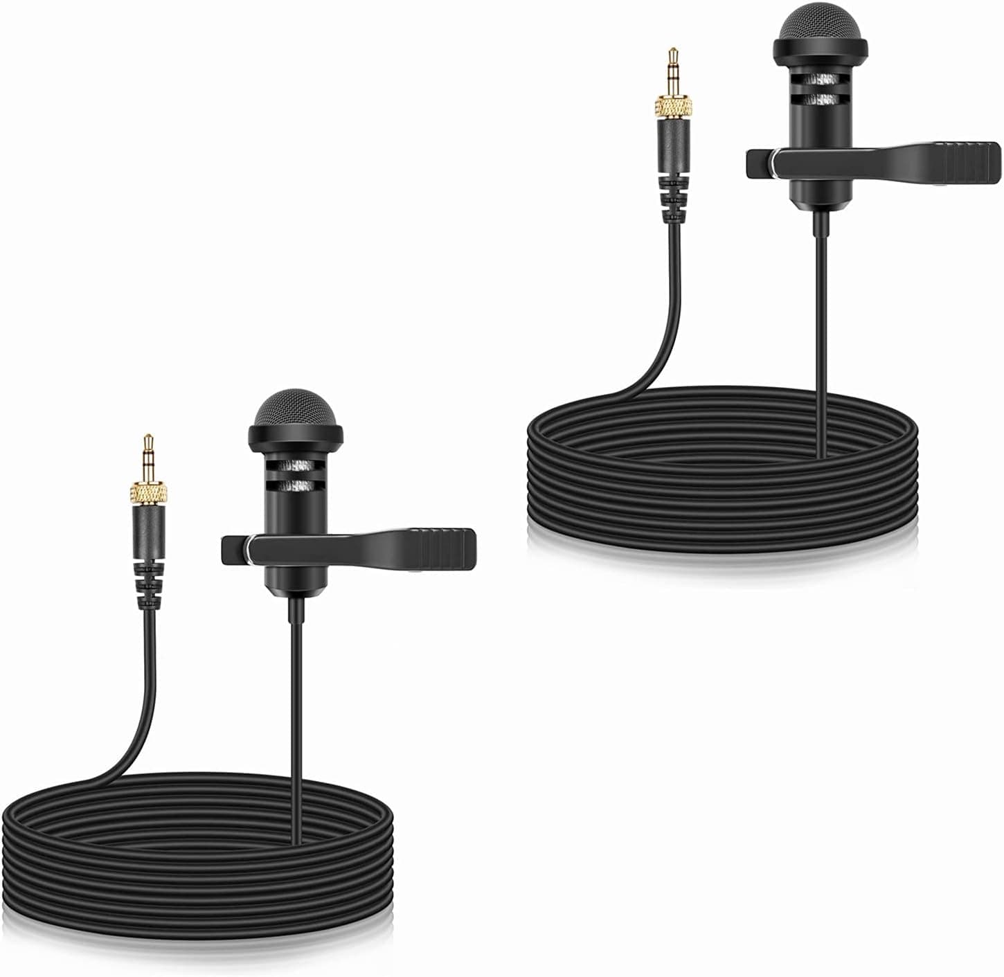 2-Pack Lavalier Microphone for RØDE Wireless Pro — view 1