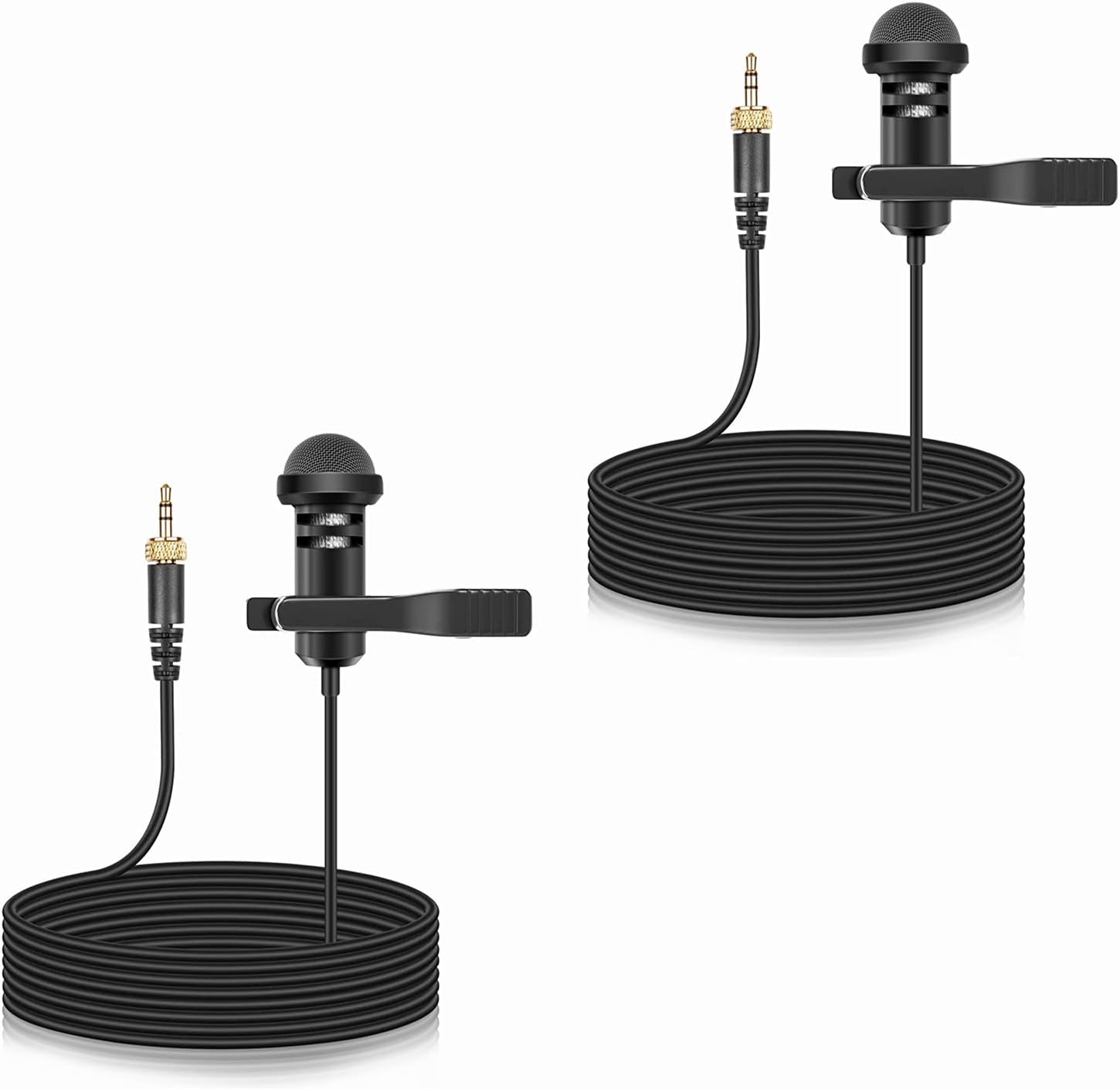 2-Pack Lavalier Microphone for RØDE Wireless Pro