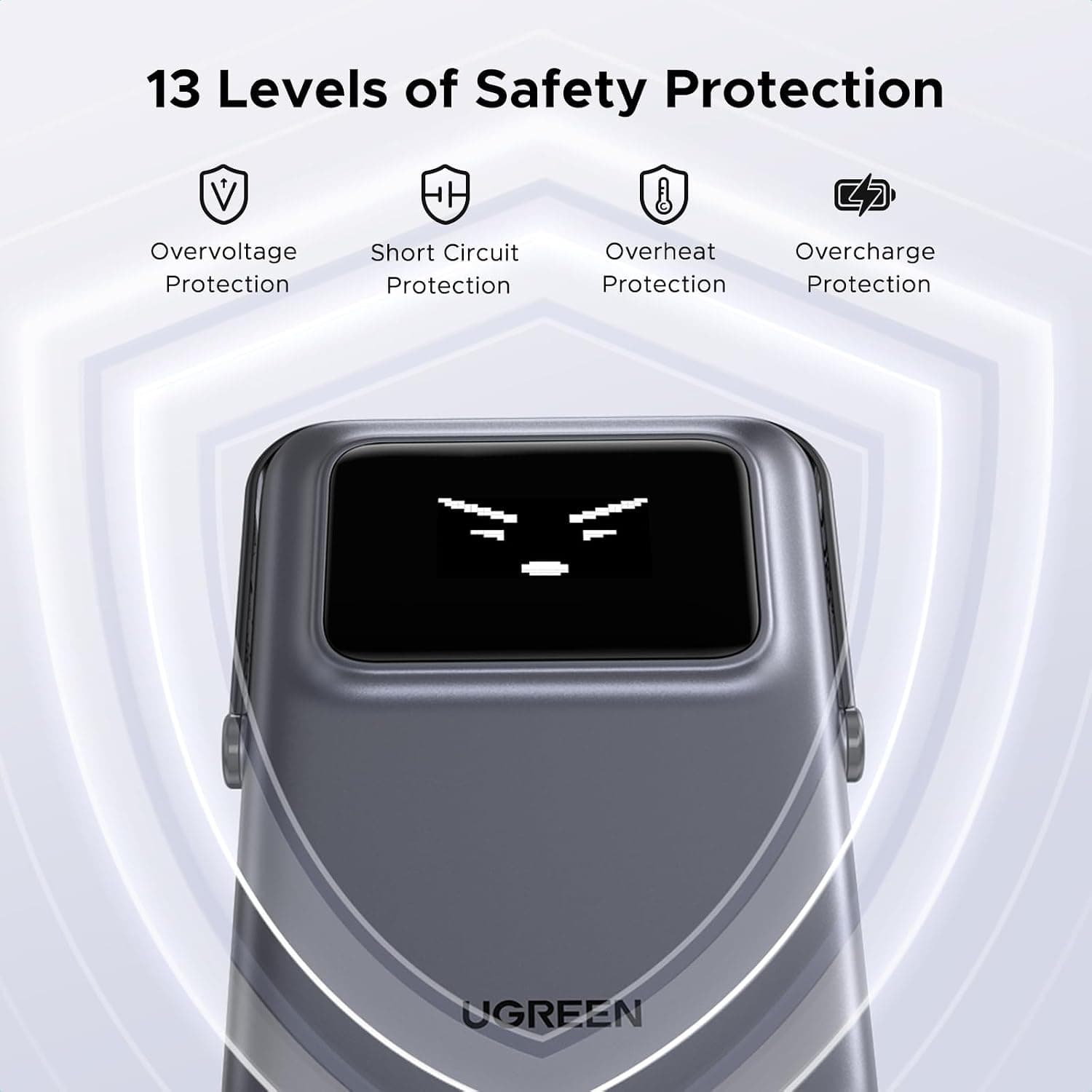 UGREEN Magsafe Power Bank 10000mAh PD 20W Magnetic Battery Pack Qi7.5W — view 3