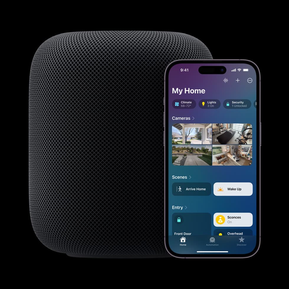 Apple HomePod (2nd Generation) Smart Speaker, Control Playback & Smart Home Devices — view 3