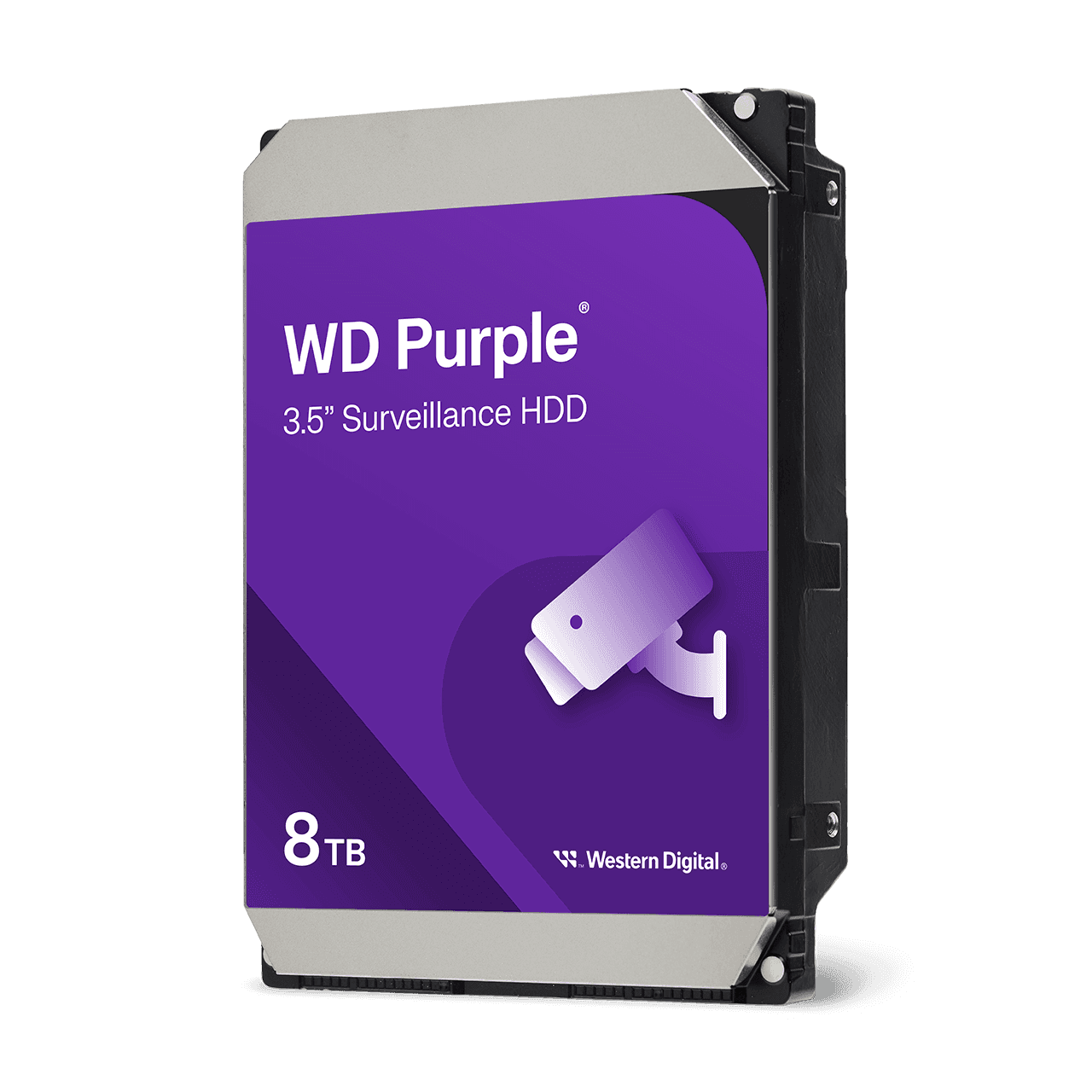 WD Purple 8TB Surveillance HDD 3.5" SATA — WD85PURZ — view 1